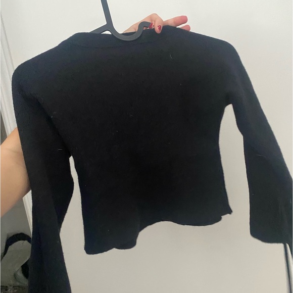 Wilfred wool knit sweater with tie bows on sleeve xxs - Picture 5 of 5